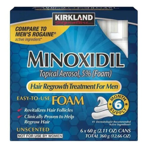 Caixa Minoxidil com 6  Unidades – FOAM