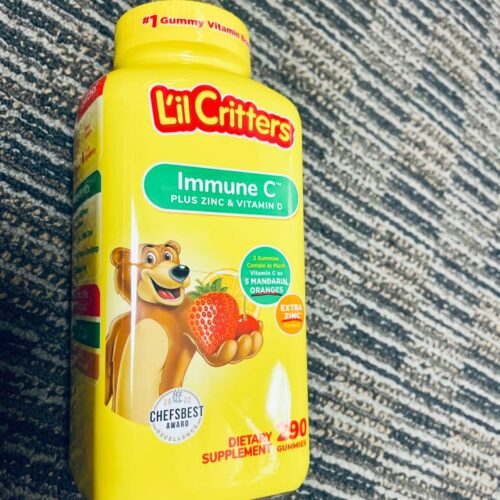 Vitamina C Lil Critters Immune C – Vitamina D 290 Gomas
