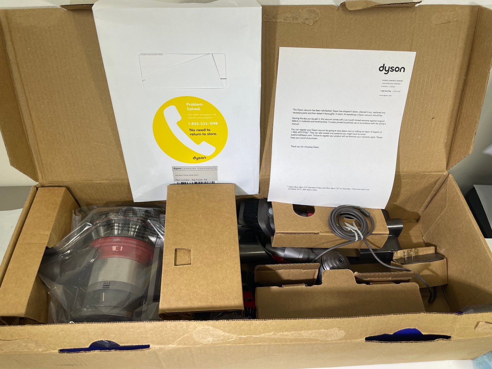 Aspirador de Pó Dyson V8 Cordless
