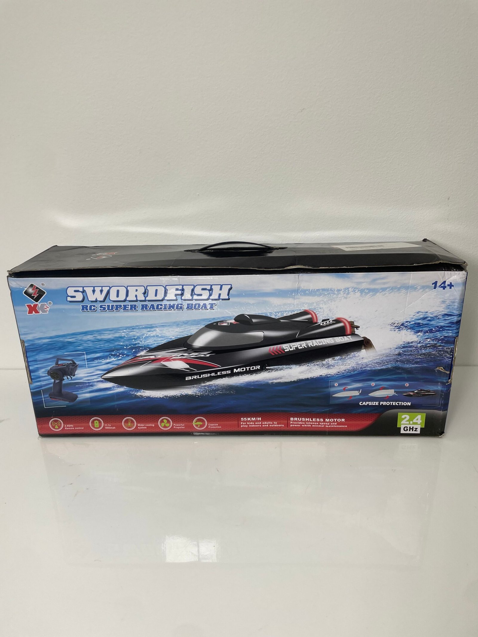 Barco de Controle Remoto Swordfish KX