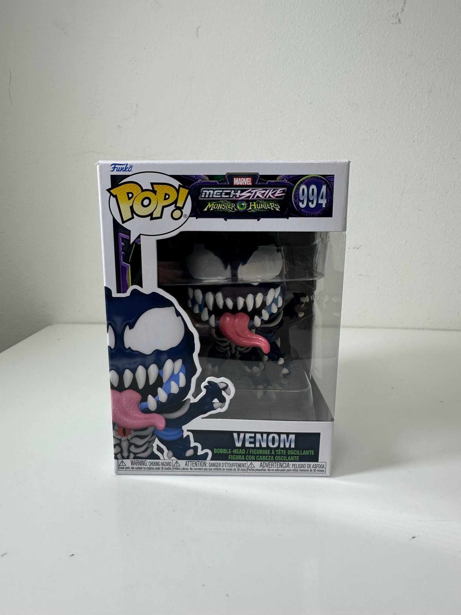 Funko POP! Marvel Mech Strike - Venom (994) - Produto na Caixa Original