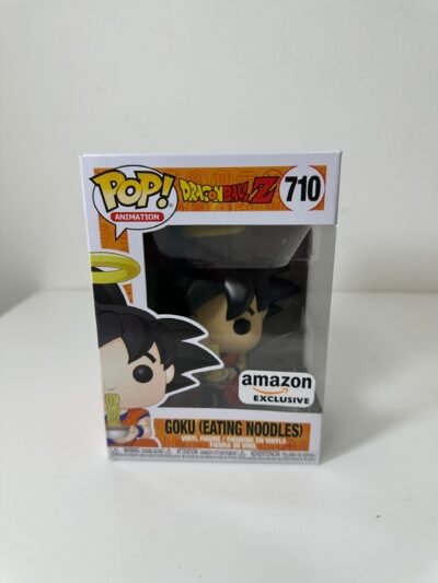 Funko POP! DragonBall Z - Goku (Eating Noodles) (710) - Produto na Caixa Original