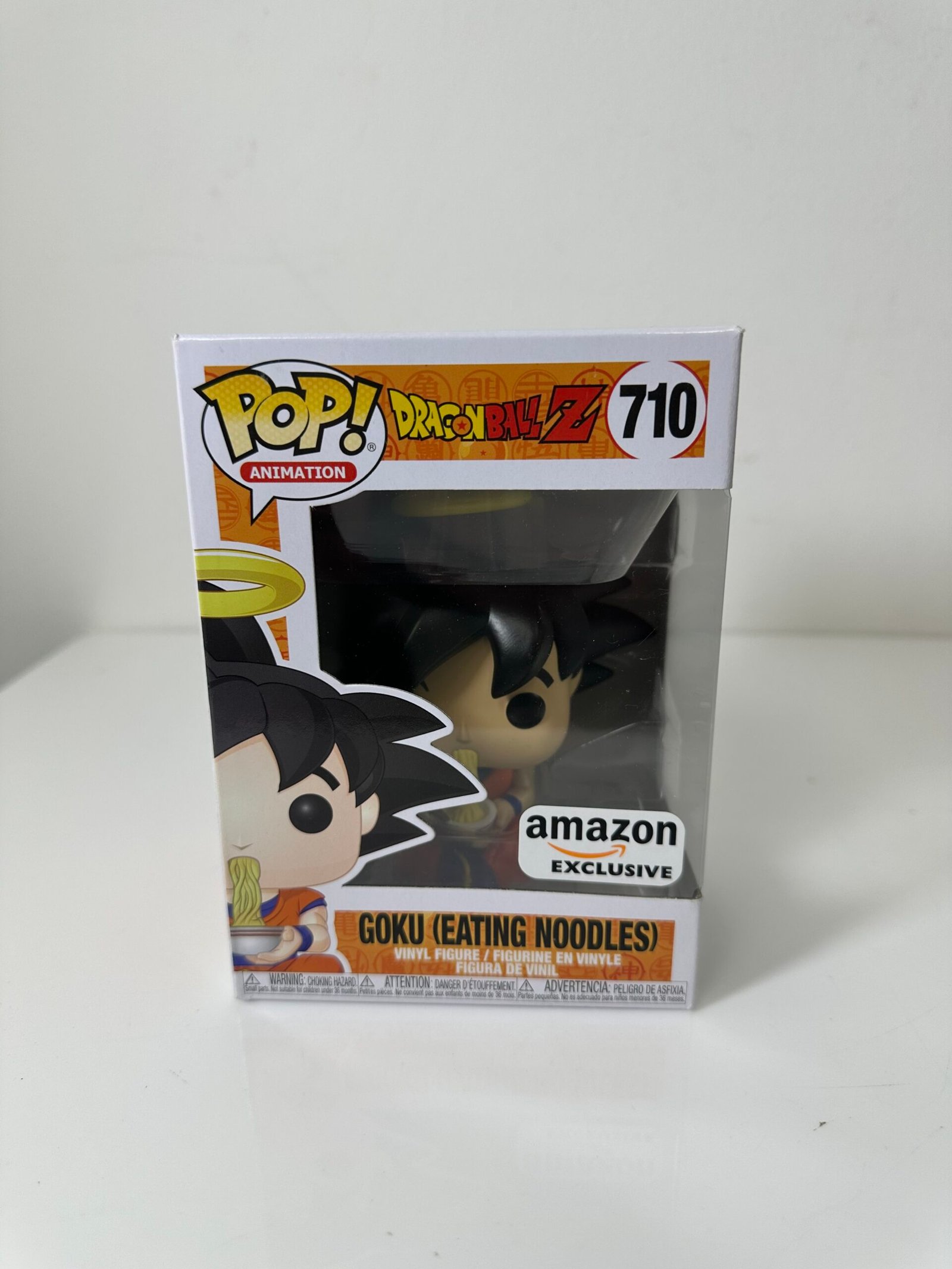 Funko POP! DragonBall Z - Goku (Eating Noodles) (710) - Produto na Caixa Original