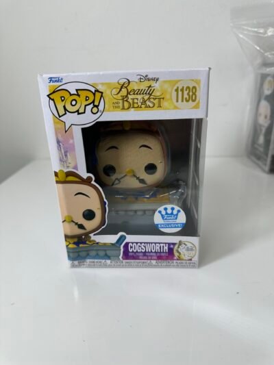 Funko POP! Beauty and the Beast - Cogsworth (1138) - Produto na Caixa Original