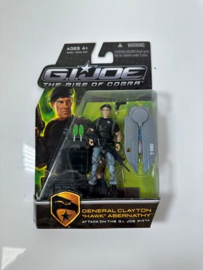 Miniatura Colecionavel G.I.JOE - General Clayton "HAWK" Abernathy - Produto Novo (Na caixa)