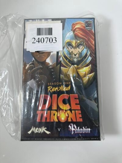 Jogo Dice Throne - Season One Rerolled - Monk vs Paladin Starter Box - Battle 2 - Produto Novo (Lacrado)