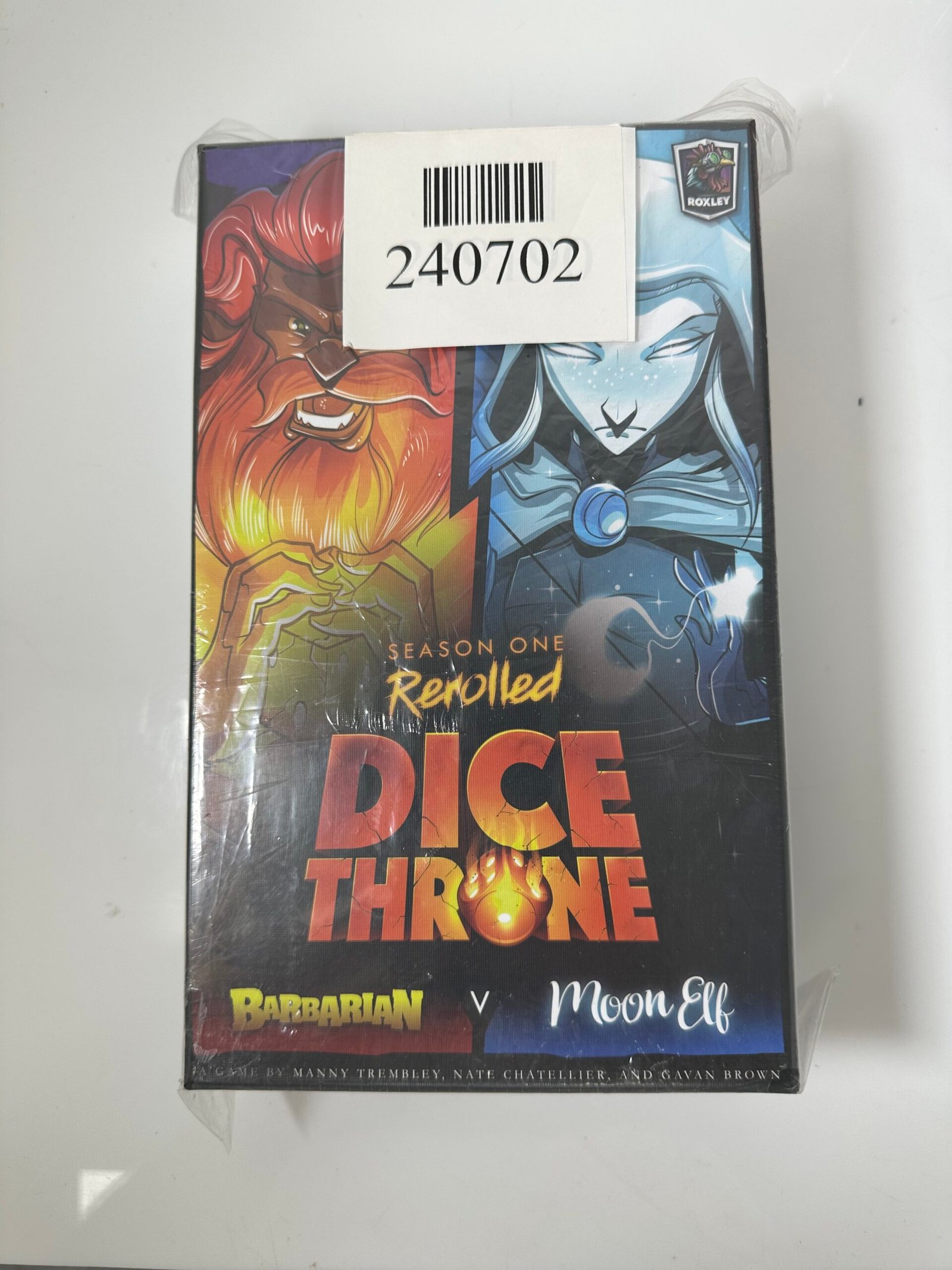 Jogo Dice Throne - Season One Rerolled - Barbarian vs Monn ElfStarter Box - Battle 1 - Produto Novo (Lacrado)