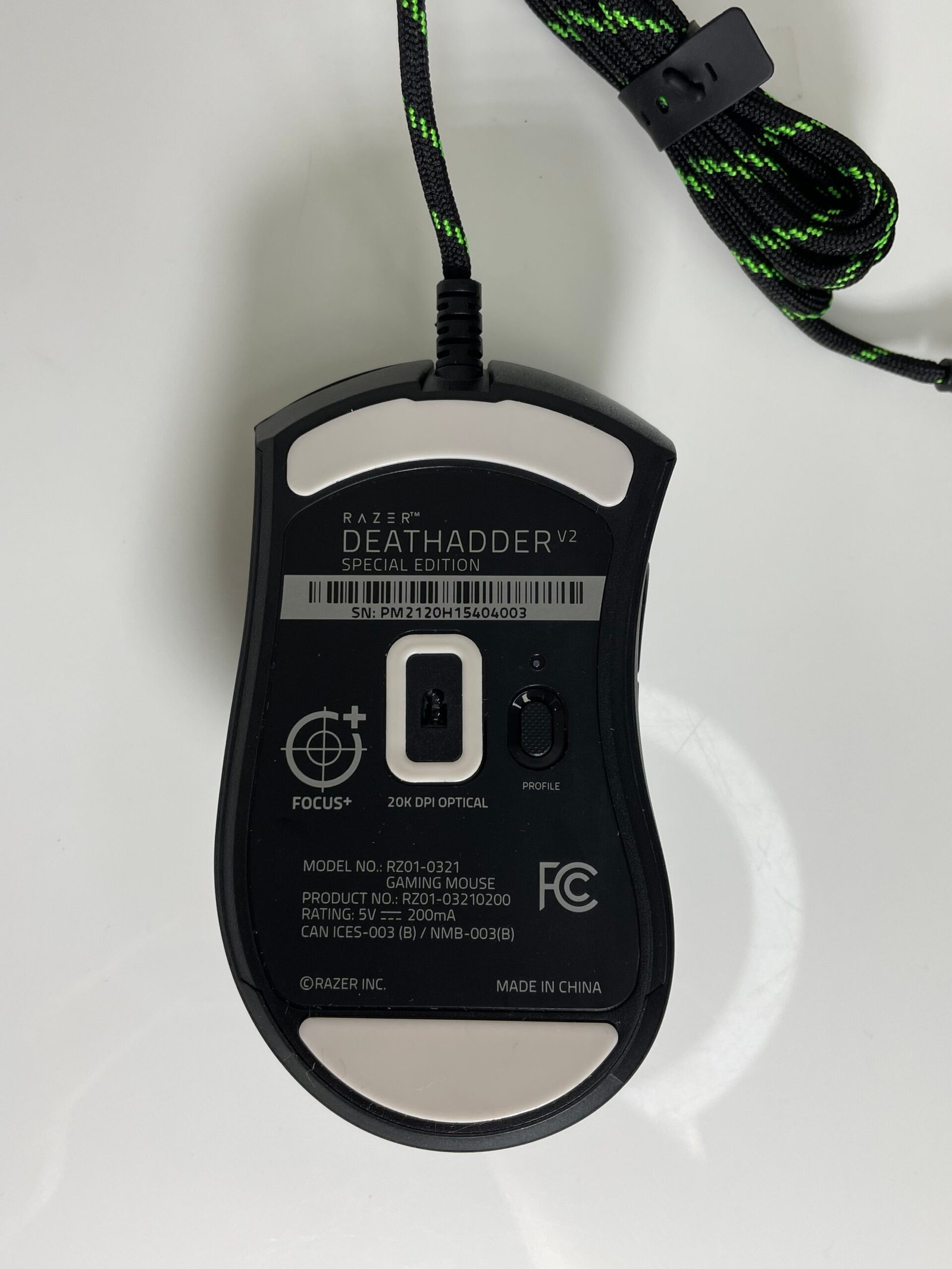 Mouse Gamer Razer DeathAdder V2 Wired - Imagem 4