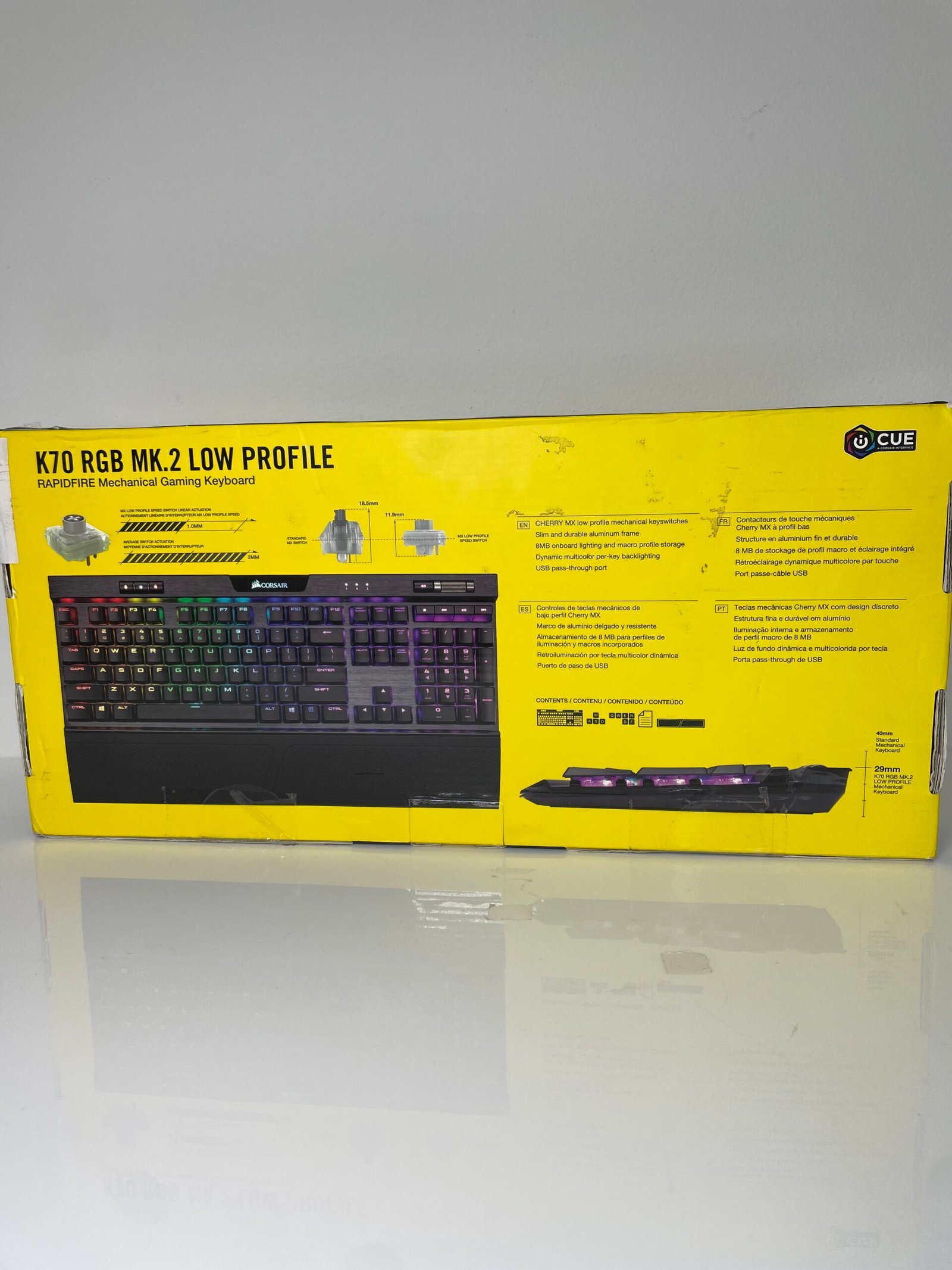 Teclado Gamer Corsair K70 MK.2 - Imagem 2