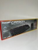 Kit Gamer Combo Carbon -  The G-Lab - Produto Novo (Lacrado)