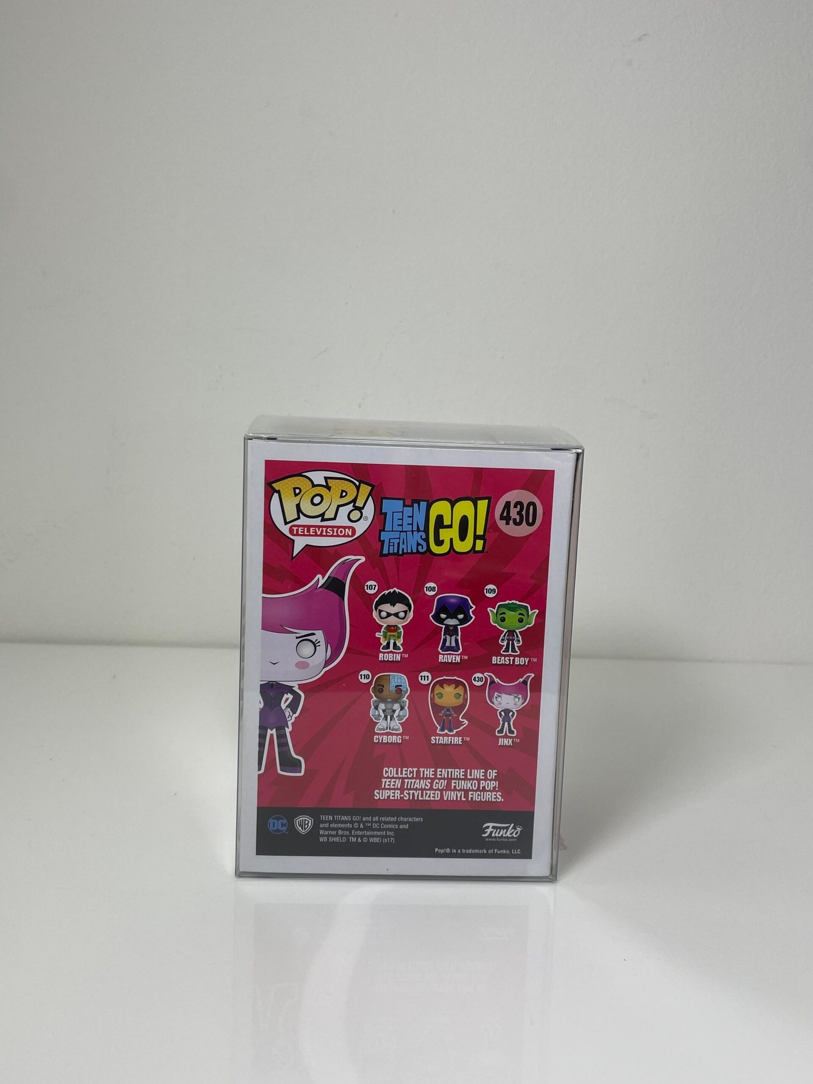 Funko POP! Teen Titans Go! - Jinx (430) - Produto na Caixa Original + Box de Proteçao - Imagem 2