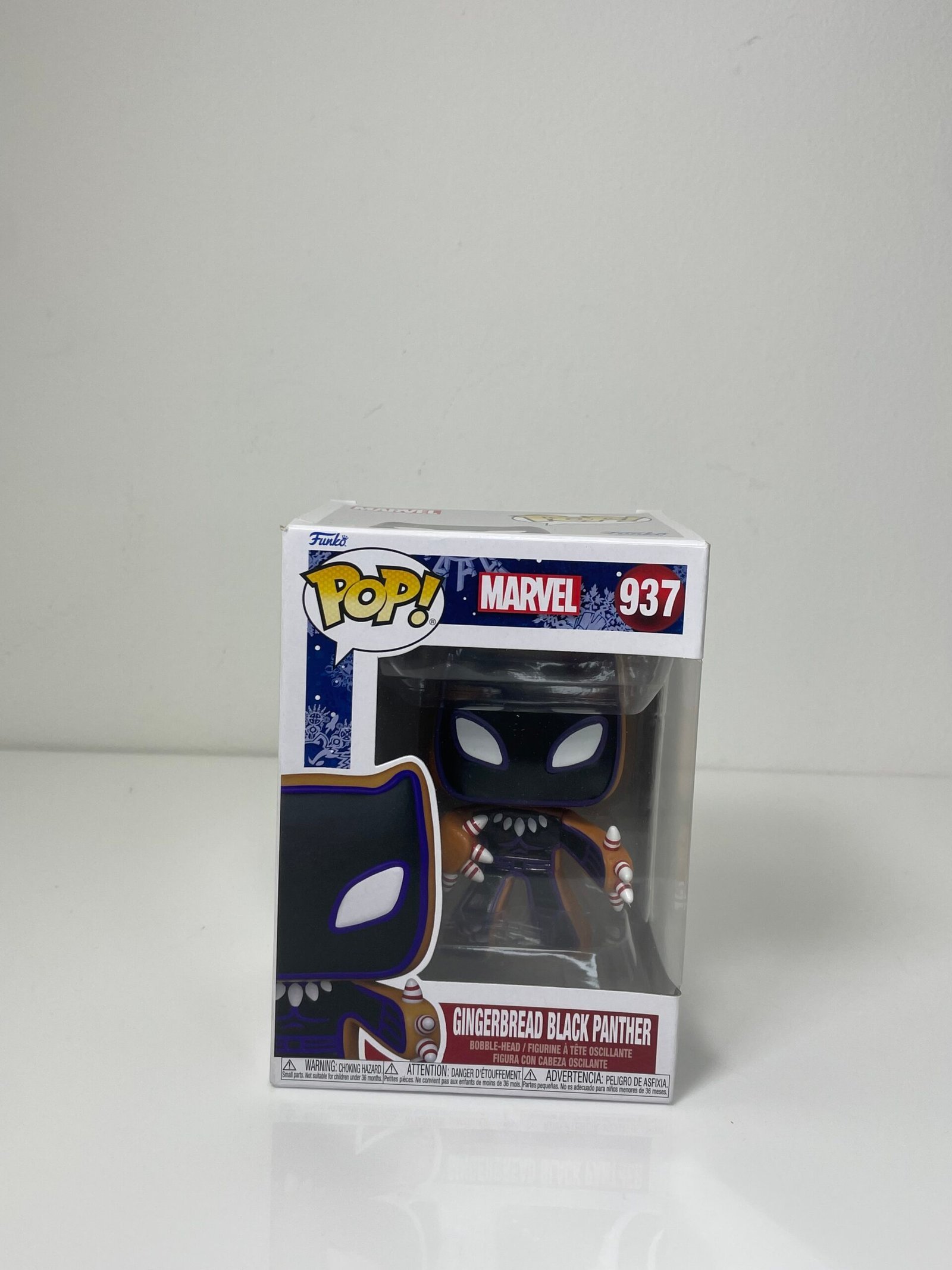 Funko POP! Marvel - Gingerbread Black Panther (937) - Produto na Caixa Original