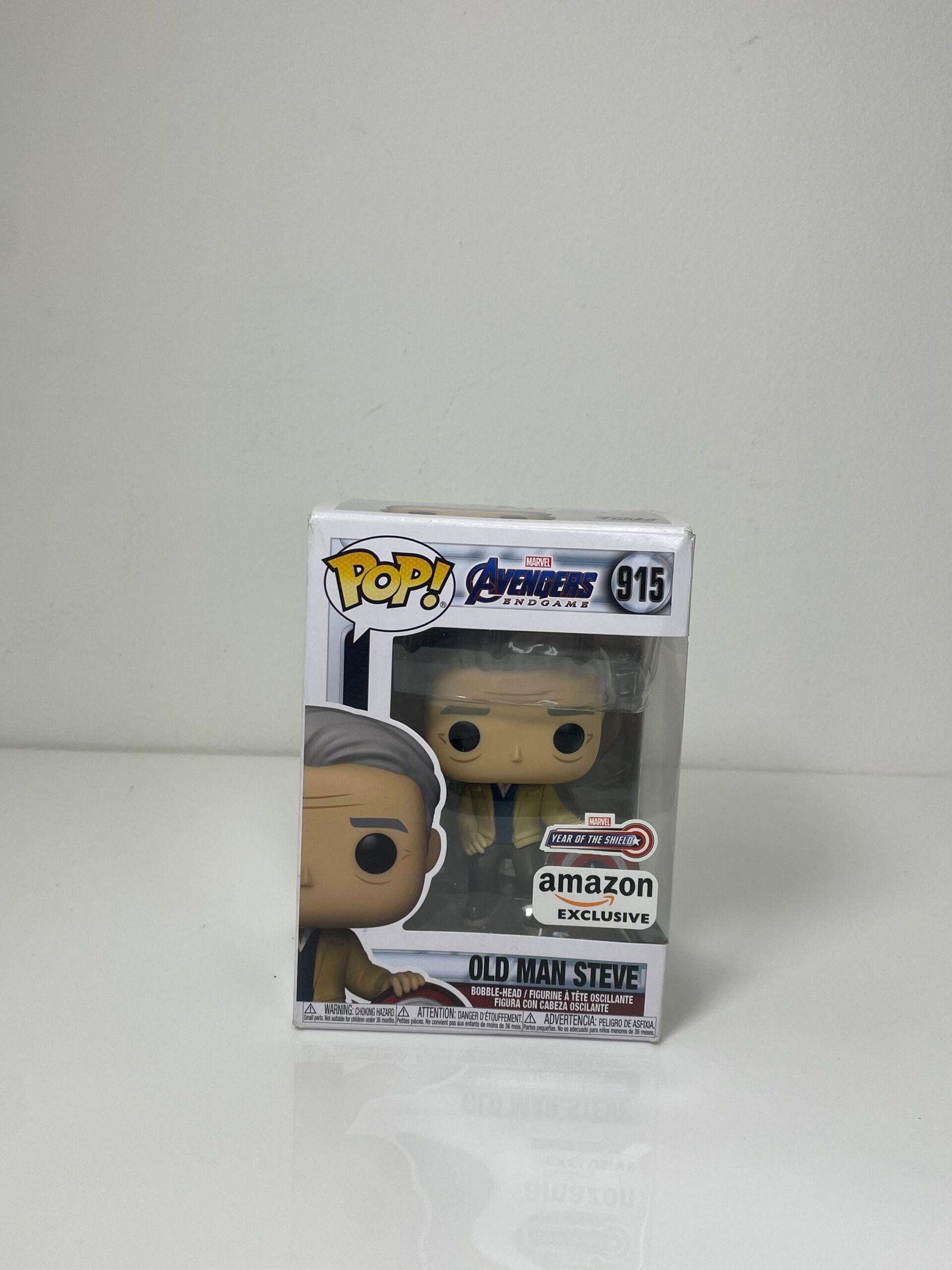 Funko POP! Avengers Endgame - Old Man Steve (915) - Produto na Caixa Original