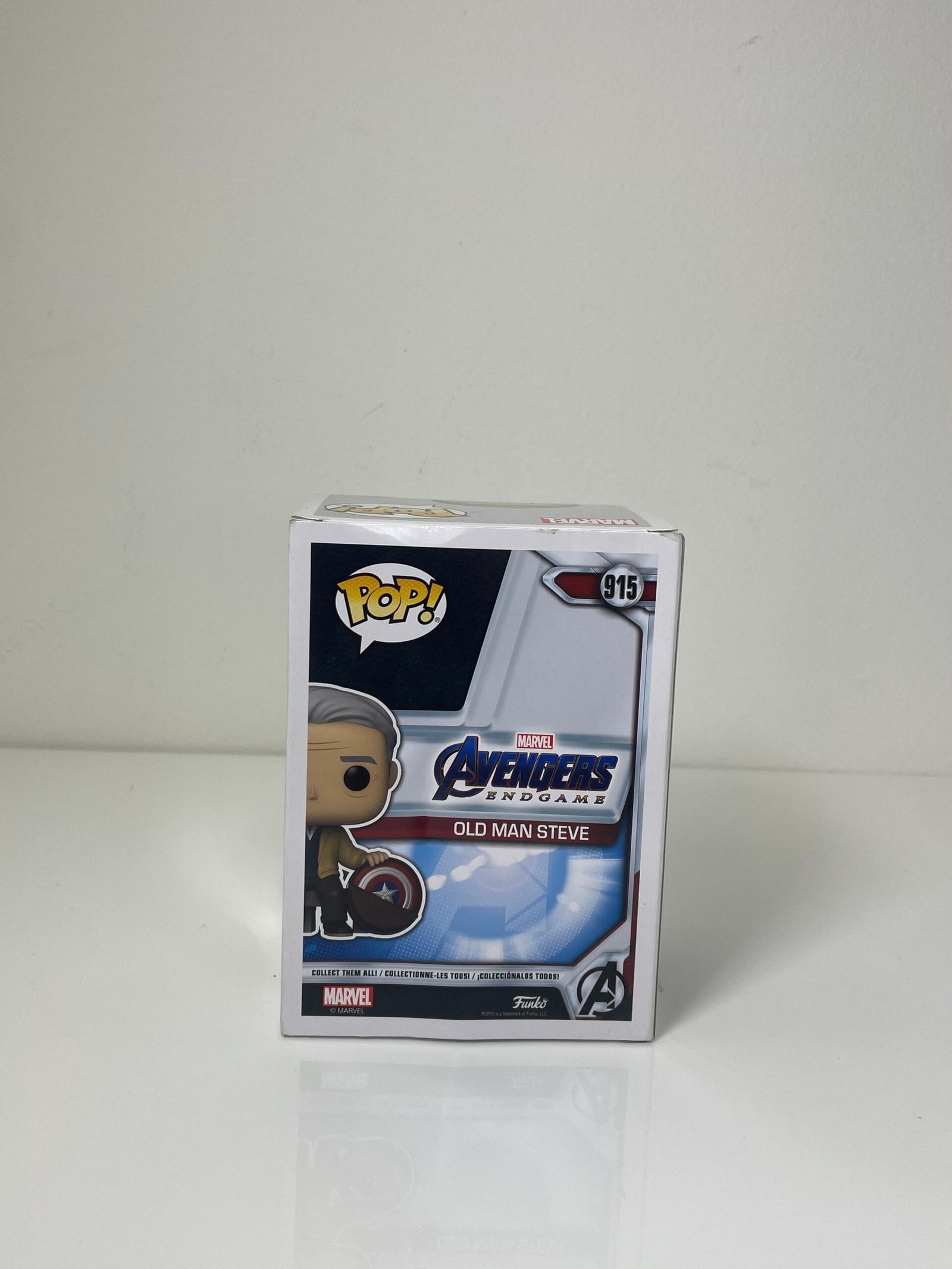 Funko POP! Avengers Endgame - Old Man Steve (915) - Produto na Caixa Original - Imagem 2