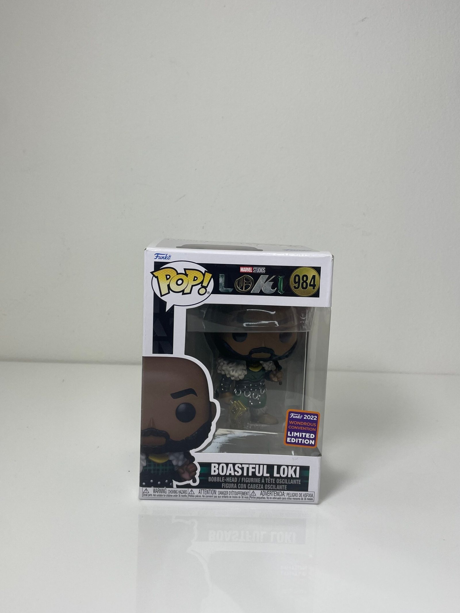 Funko POP! Loki - Boastful Loki (984) - Produto na Caixa Original