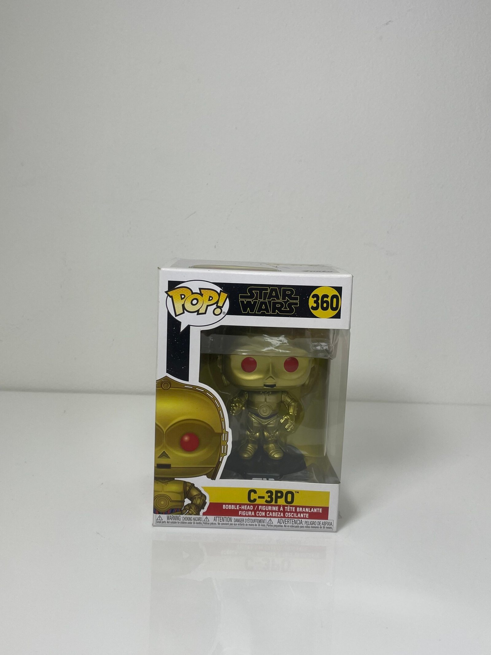 Funko POP! Star Wars - C-3PO (360) - Produto na Caixa Original