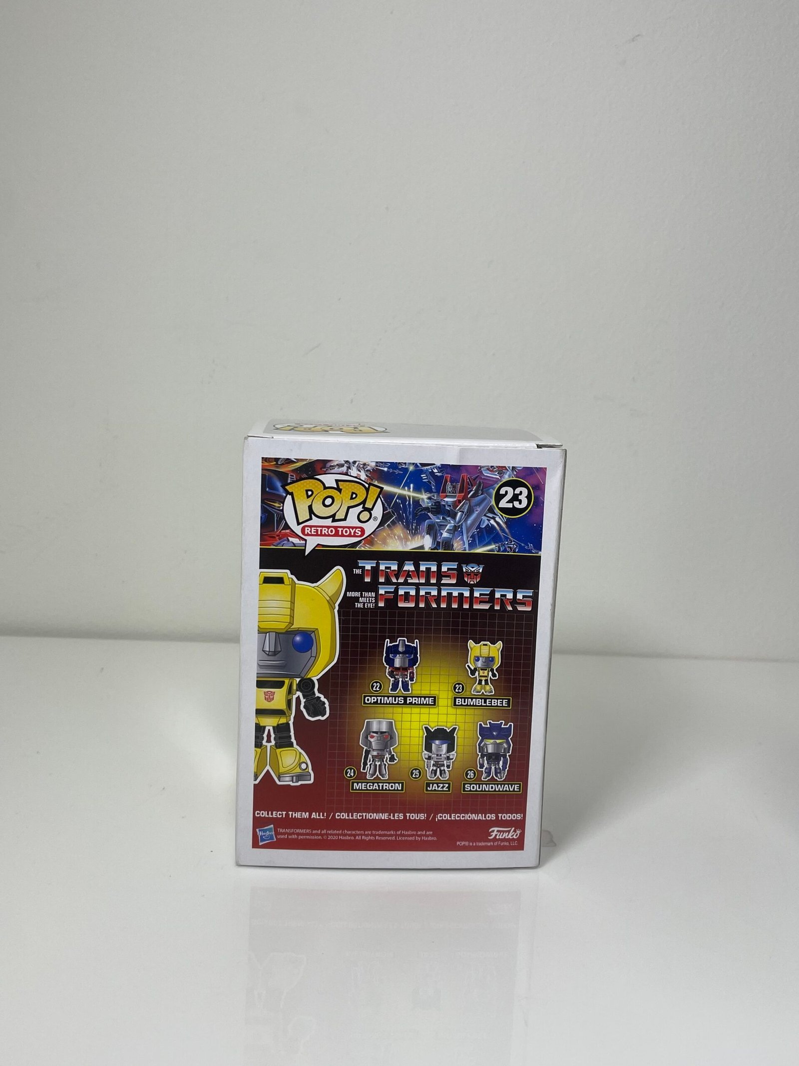 Funko POP! Transformers - Bumblebee (23) - Produto na Caixa Original - Imagem 2