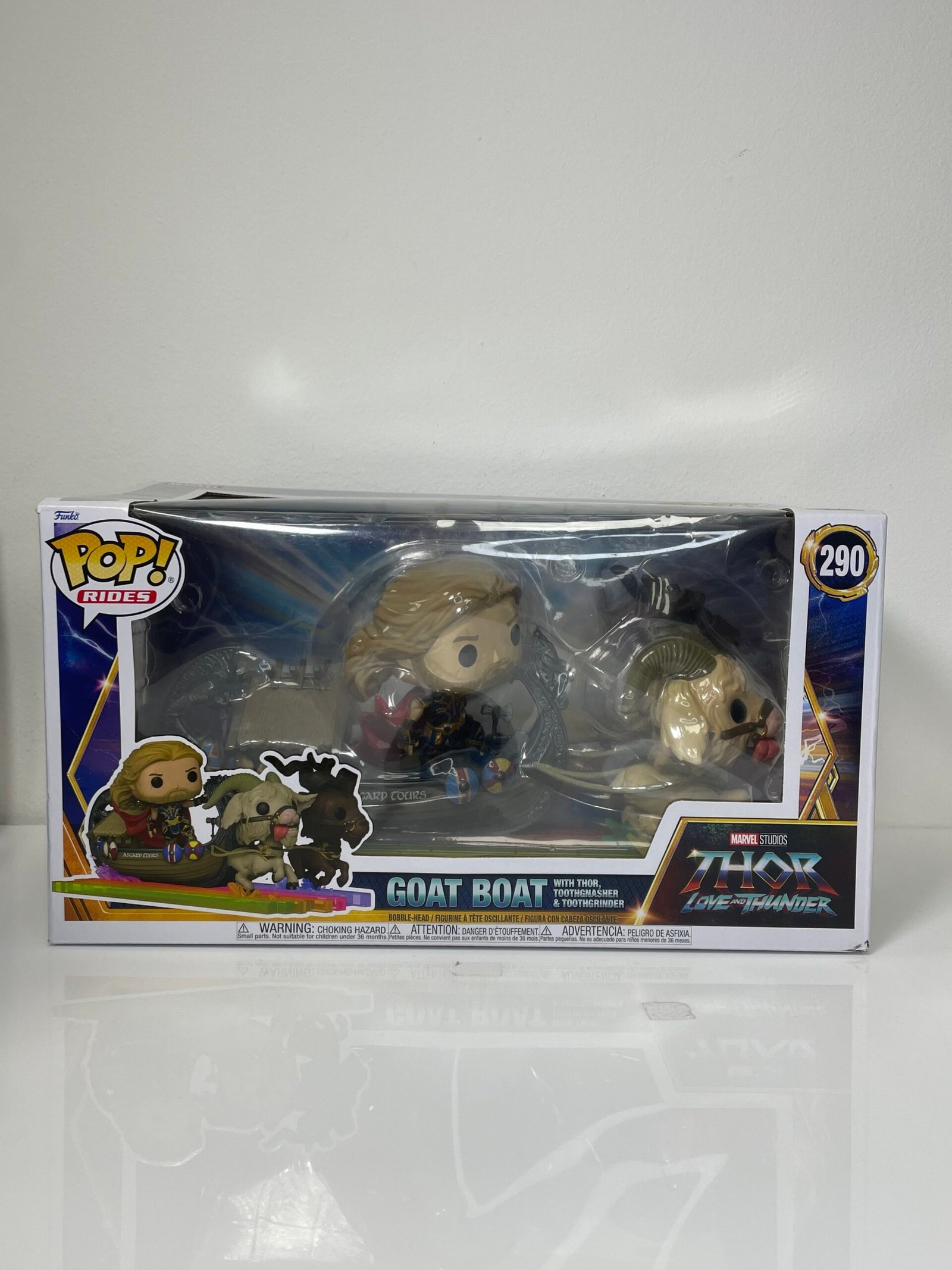 Funko POP! Thor Love and Thunder - Goat Boat (290) - Produto na Caixa Original