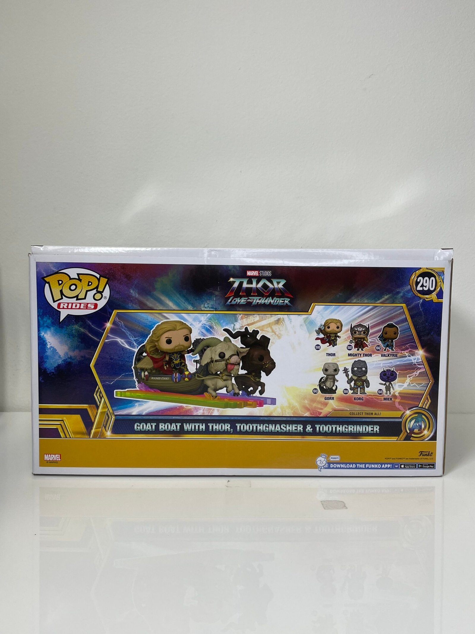 Funko POP! Thor Love and Thunder - Goat Boat (290) - Produto na Caixa Original - Imagem 2
