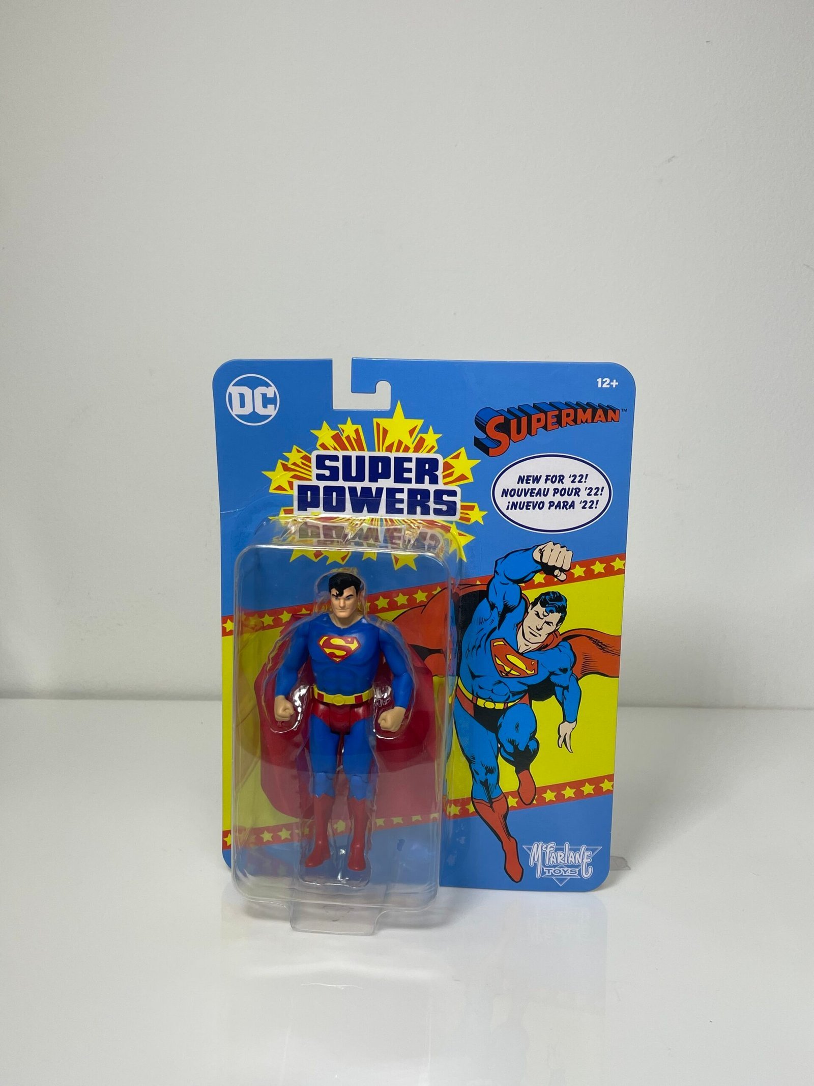SUPERMAN DC Super Powers Action Figure 2022 McFarlane toys RETRO