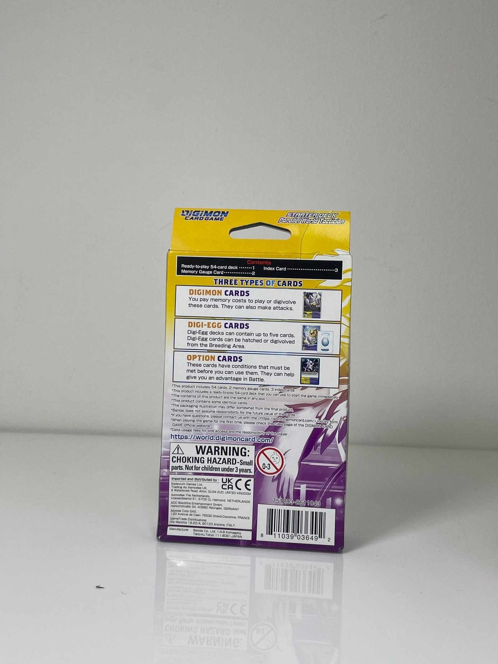 Digimon Card Game: Starter Deck Parallel World Tactician - Imagem 2