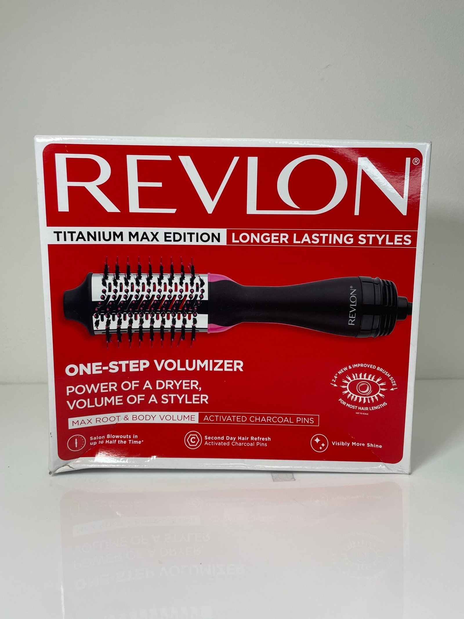 REVLON One-Step Volumizer Hair Dryer and Hot Air Brush - Novo (Open Box)