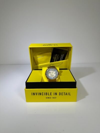 Relogio Invicta Specialty Mechanical Men's Watch - 43mm, Gold (36443)