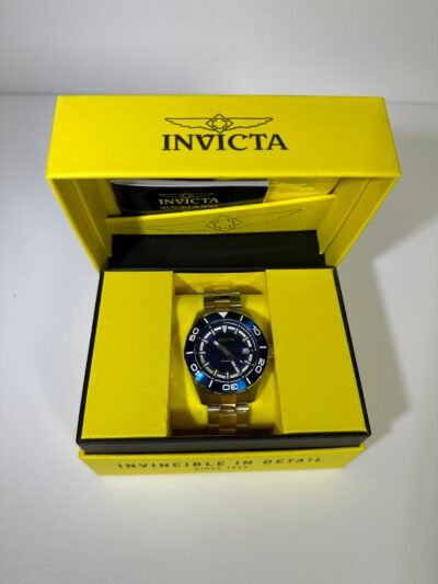 Relogio Invicta Pro Diver Automatic Men's Watch - 45mm, Gold, Steel (AIC-38666)