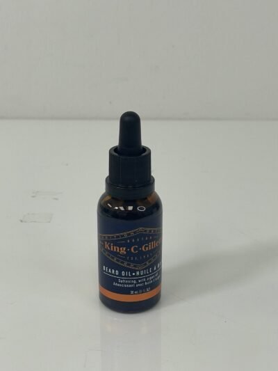 King C Gillette Beard Oil KIT OF 3