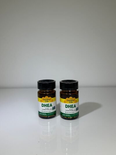 Kit com 2 Vitaminas Country Life - DHEA 10mg - 50 Capsulas / Pote