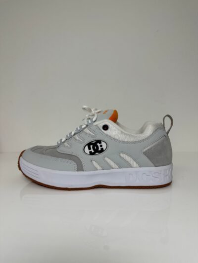 Tênis DC Lukoda Skate Inspired White / Orange - US 12 / BR 43