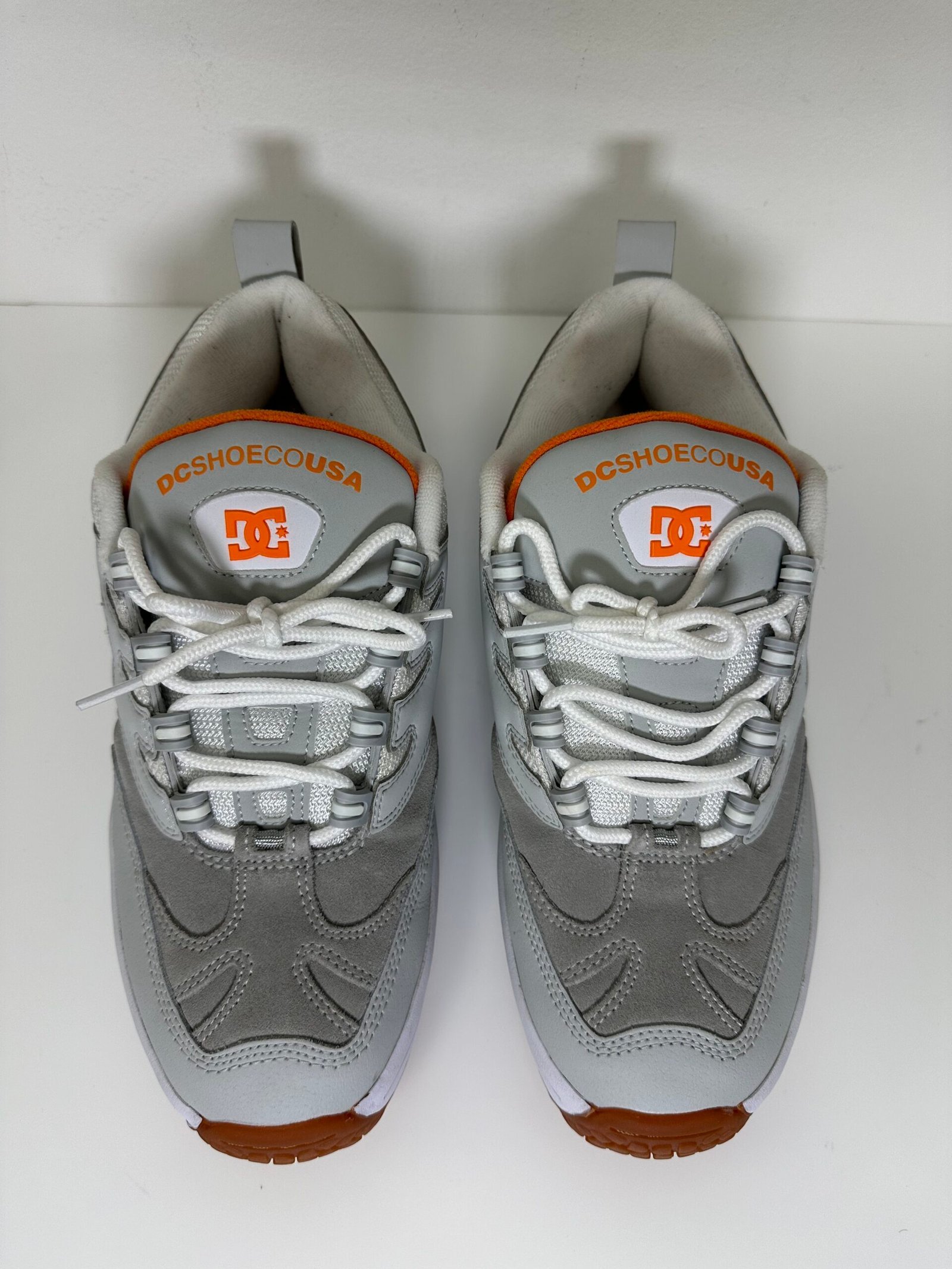 Tênis DC Lukoda Skate Inspired White / Orange - US 12 / BR 43 - Imagem 4