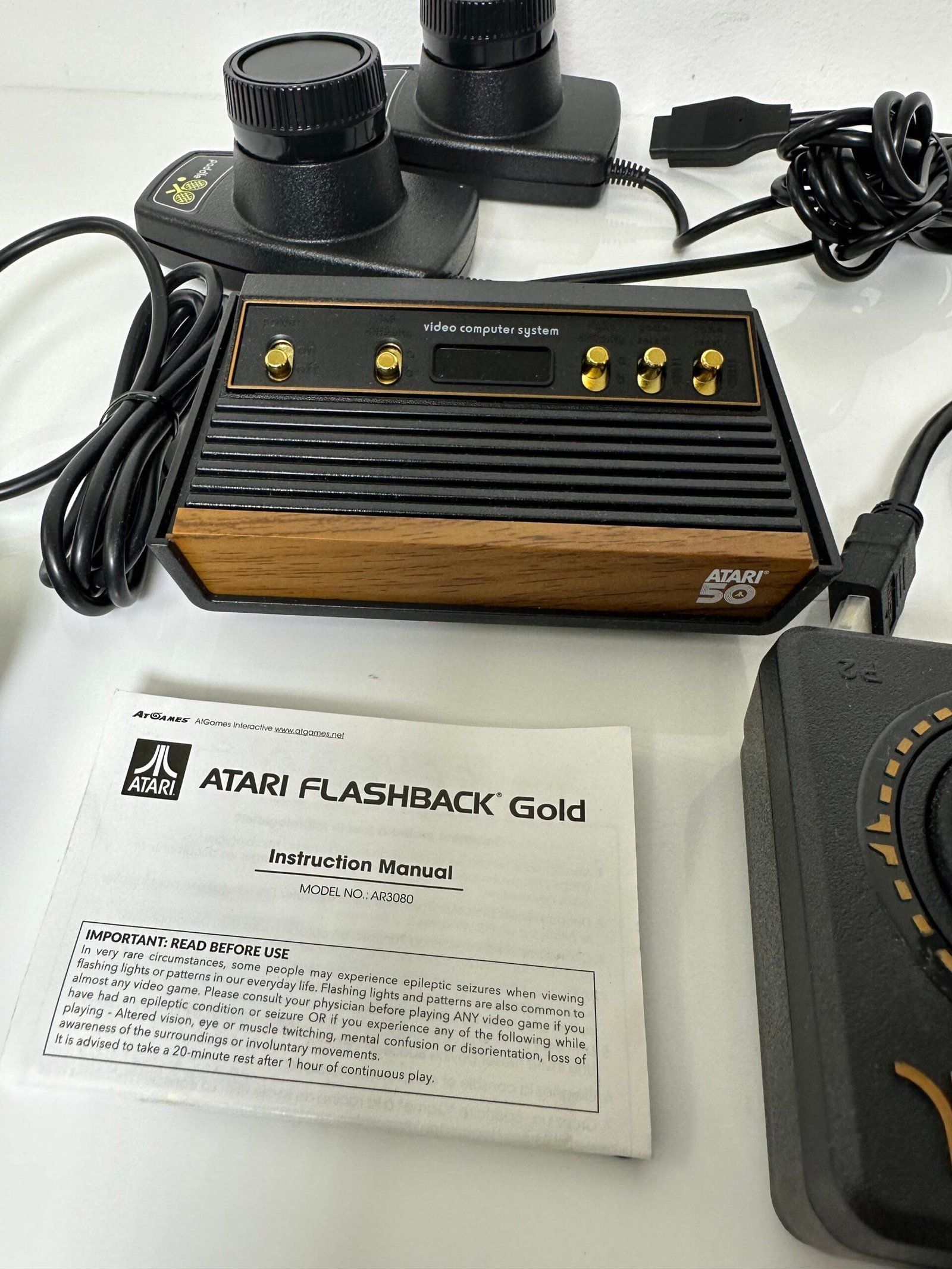 Console Atari Flashback Gold Edição Especial de 50 Anos - Imagem 4