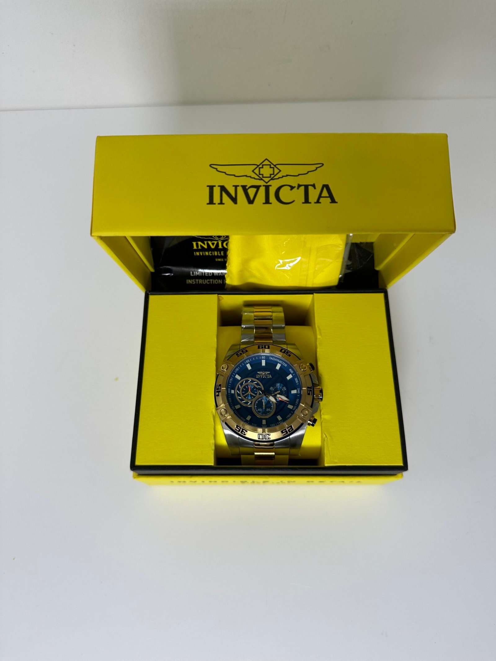 Relogio Invicta SpeedWay Men's Watch - 52mm, Steel, Blue (25538) - Imagem 6