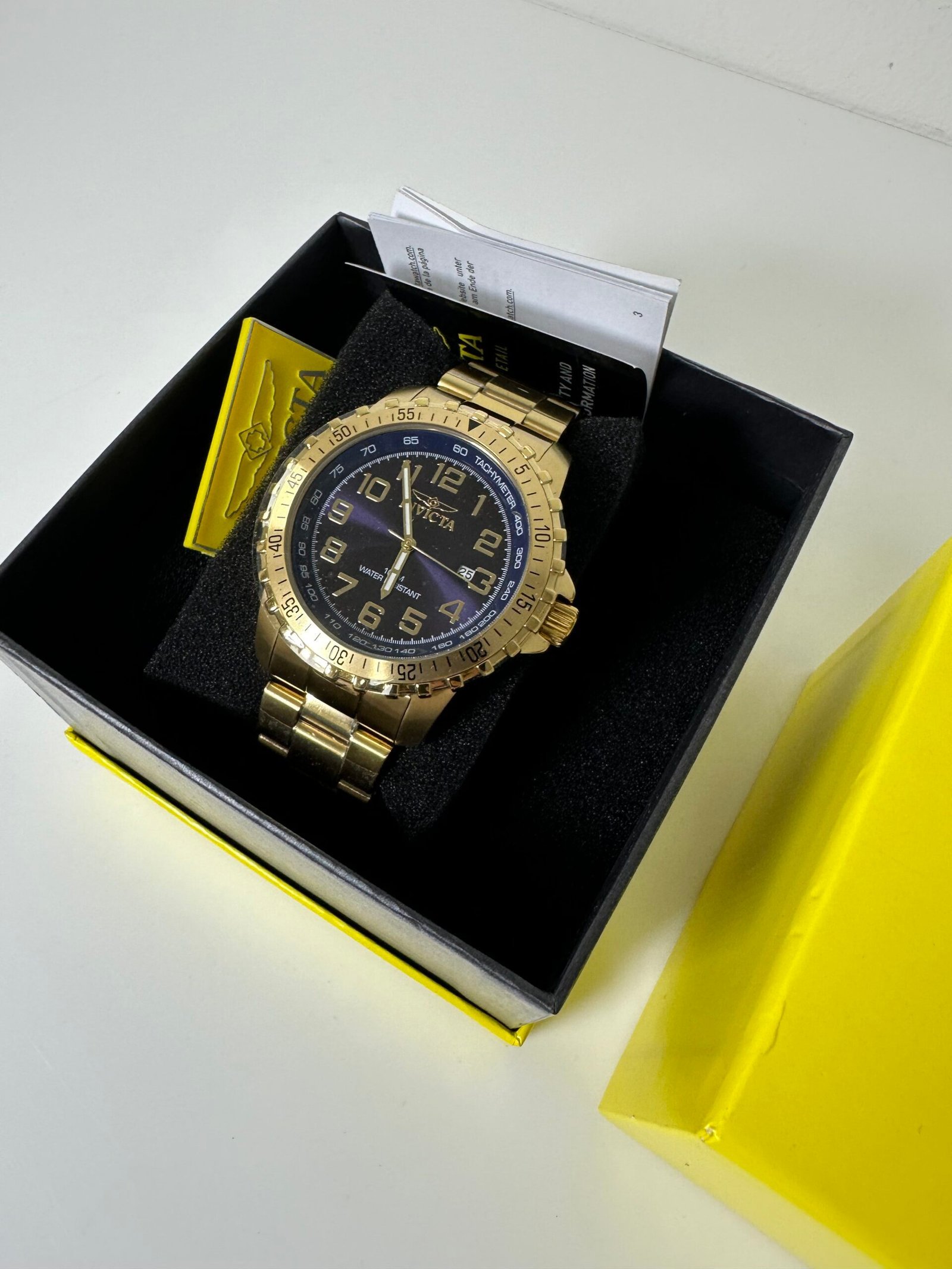 Relogio Invicta Specialty Men's Watch - 45.5mm. Steel, Gold (39120) - Imagem 3