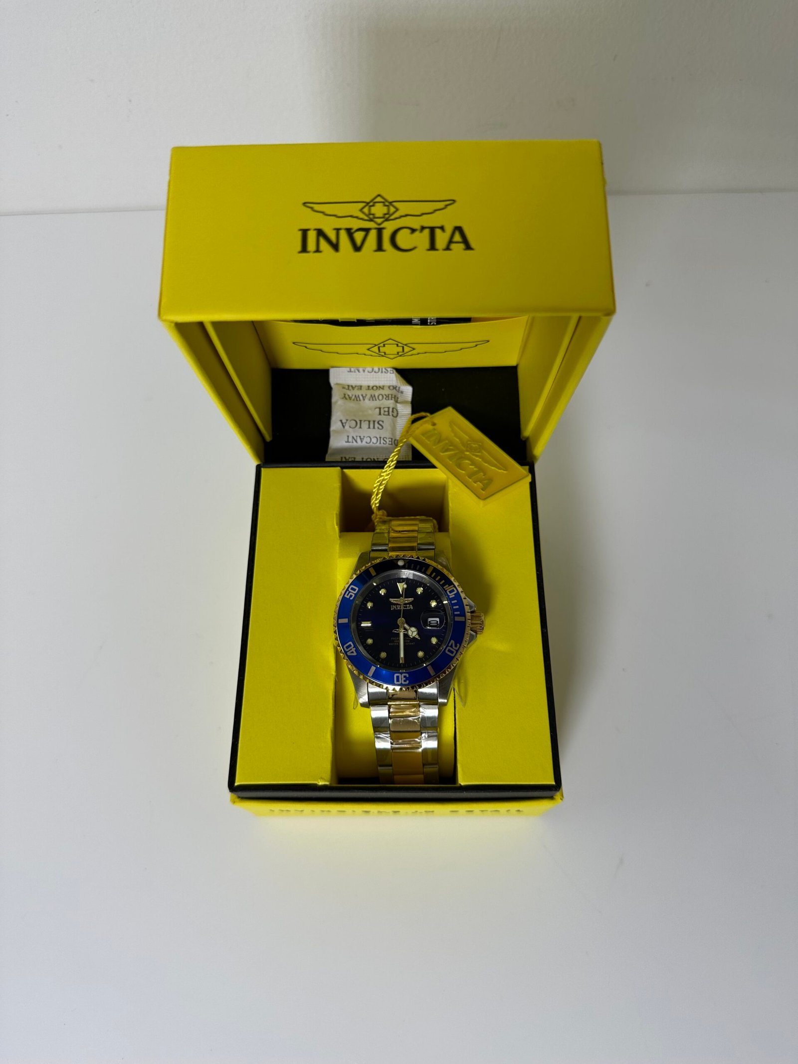 Relogio Invicta Pro Diver Men's Watch - 40mm, Steel, Gold (26972) - Imagem 5