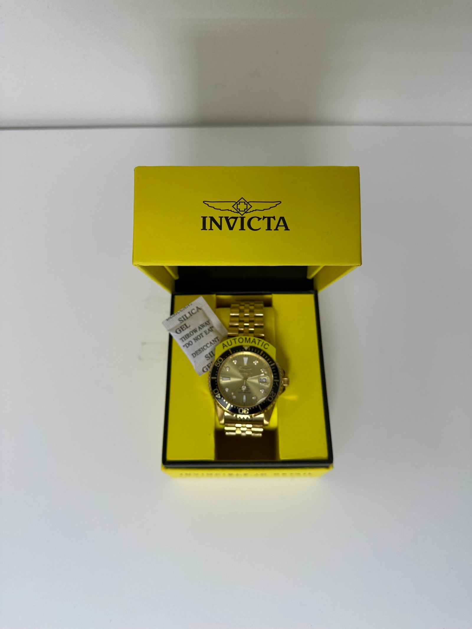 Relogio Invicta Pro Diver Automatic Men's Watch - 42mm, Gold (39347) - Imagem 4