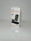 Estação de Carregamento para Produtos Apple - Spigen 3 in 1 Charging Station Designed for iPhone Stand, Apple Watch Stand All Series