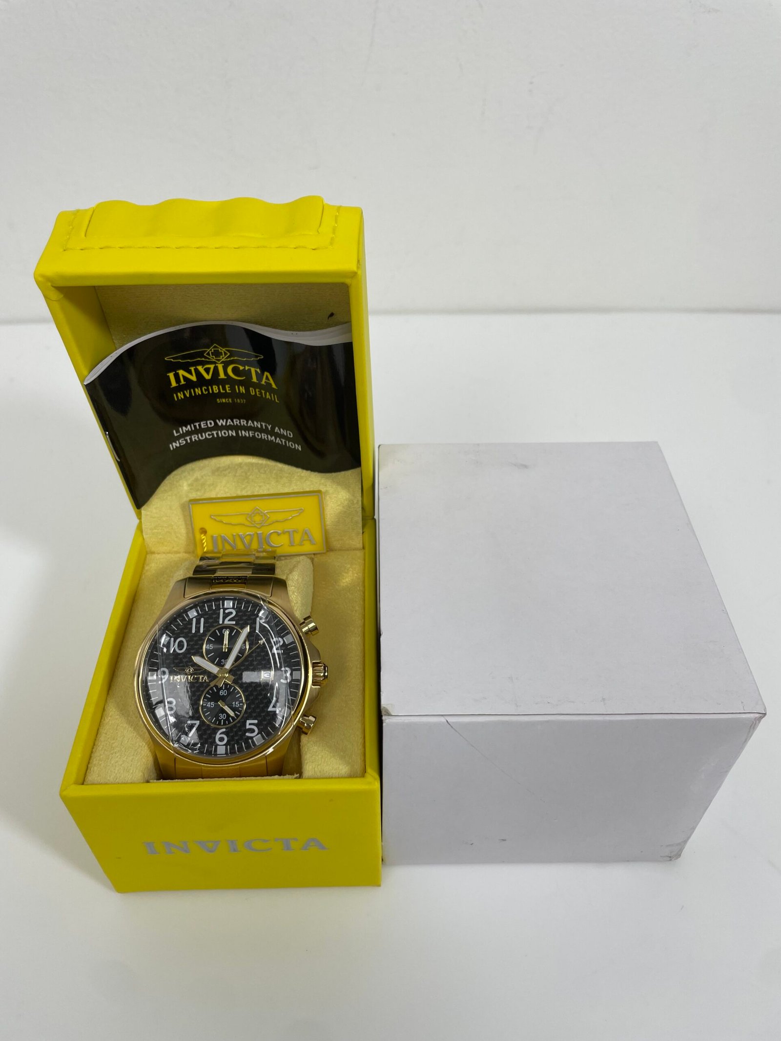 Relogio Invicta Specialty Men's Watch - 48mm, Gold (0382) - Imagem 2