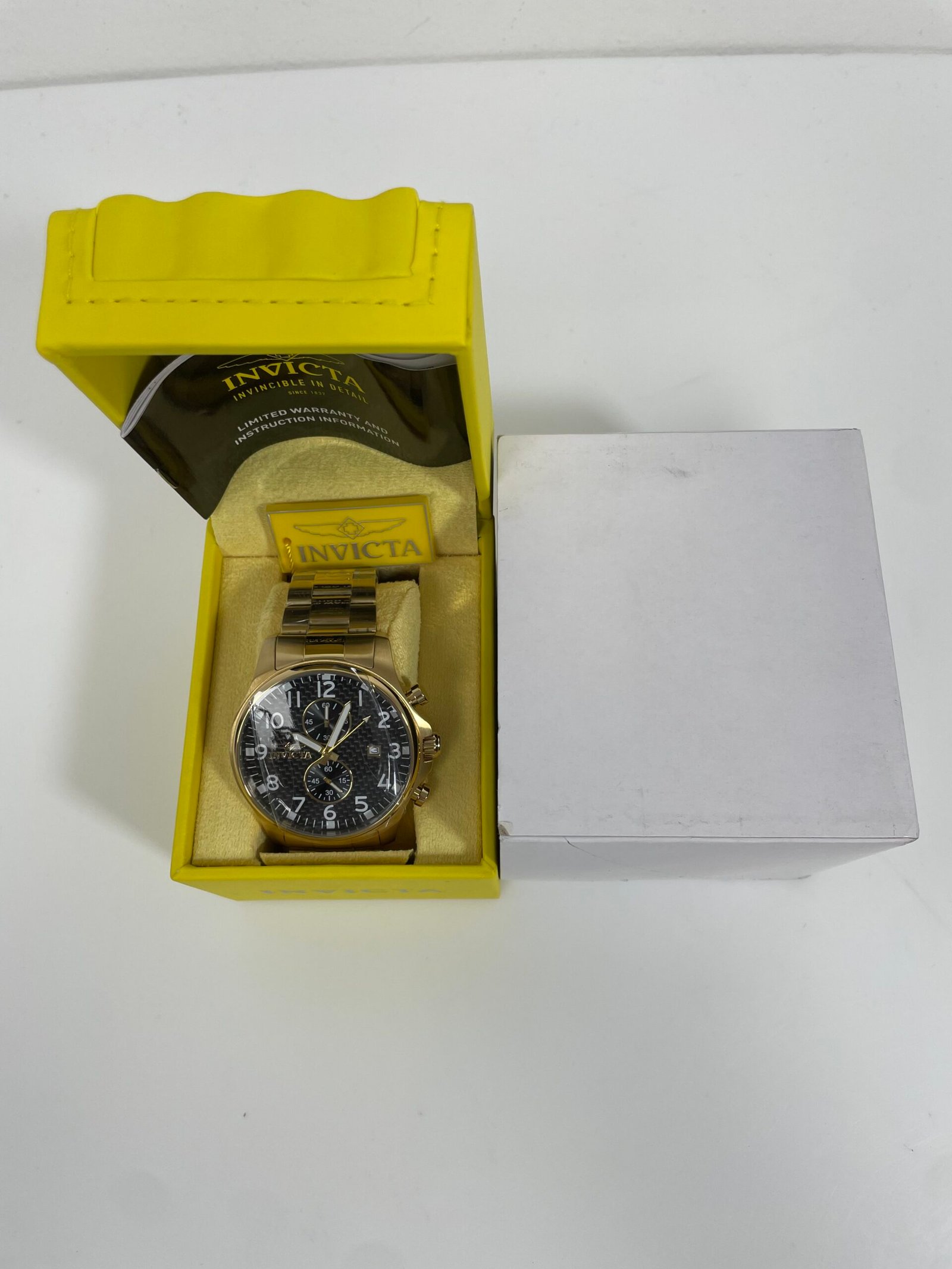 Relogio Invicta Specialty Men's Watch - 48mm, Gold (0382)