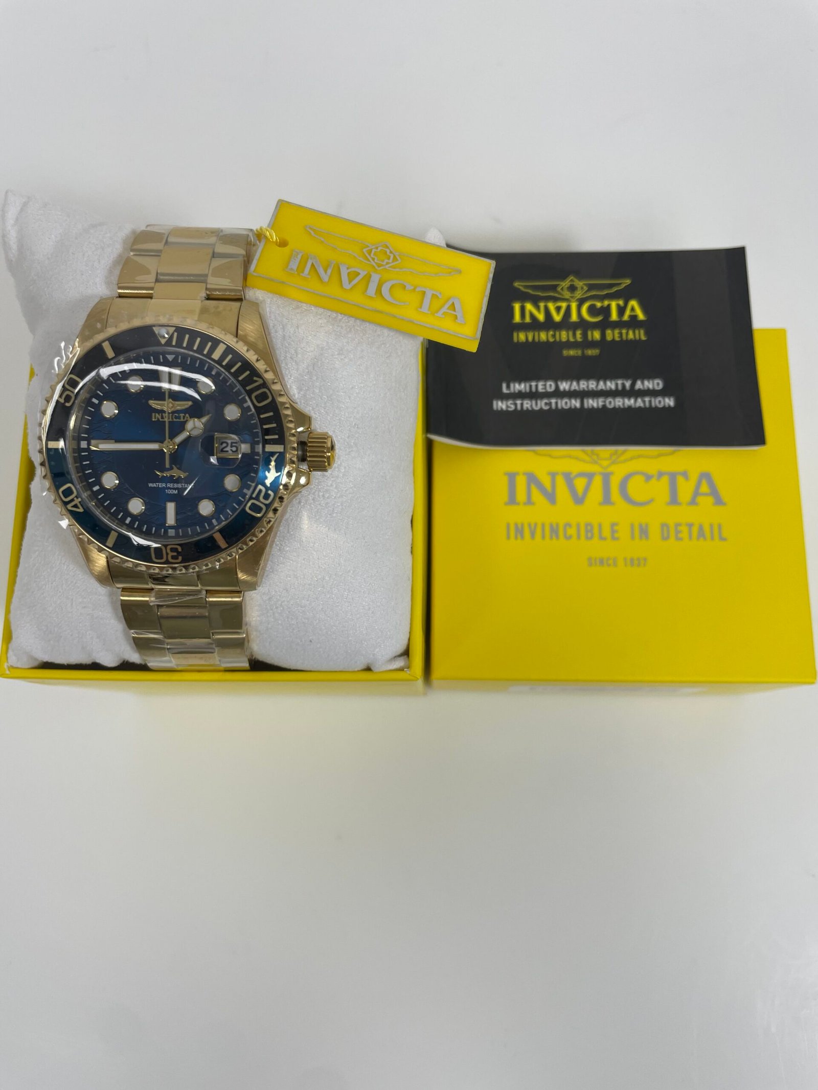 Relogio Invicta Pro Diver Men's Watch - 43mm, Gold (30810) - Imagem 2