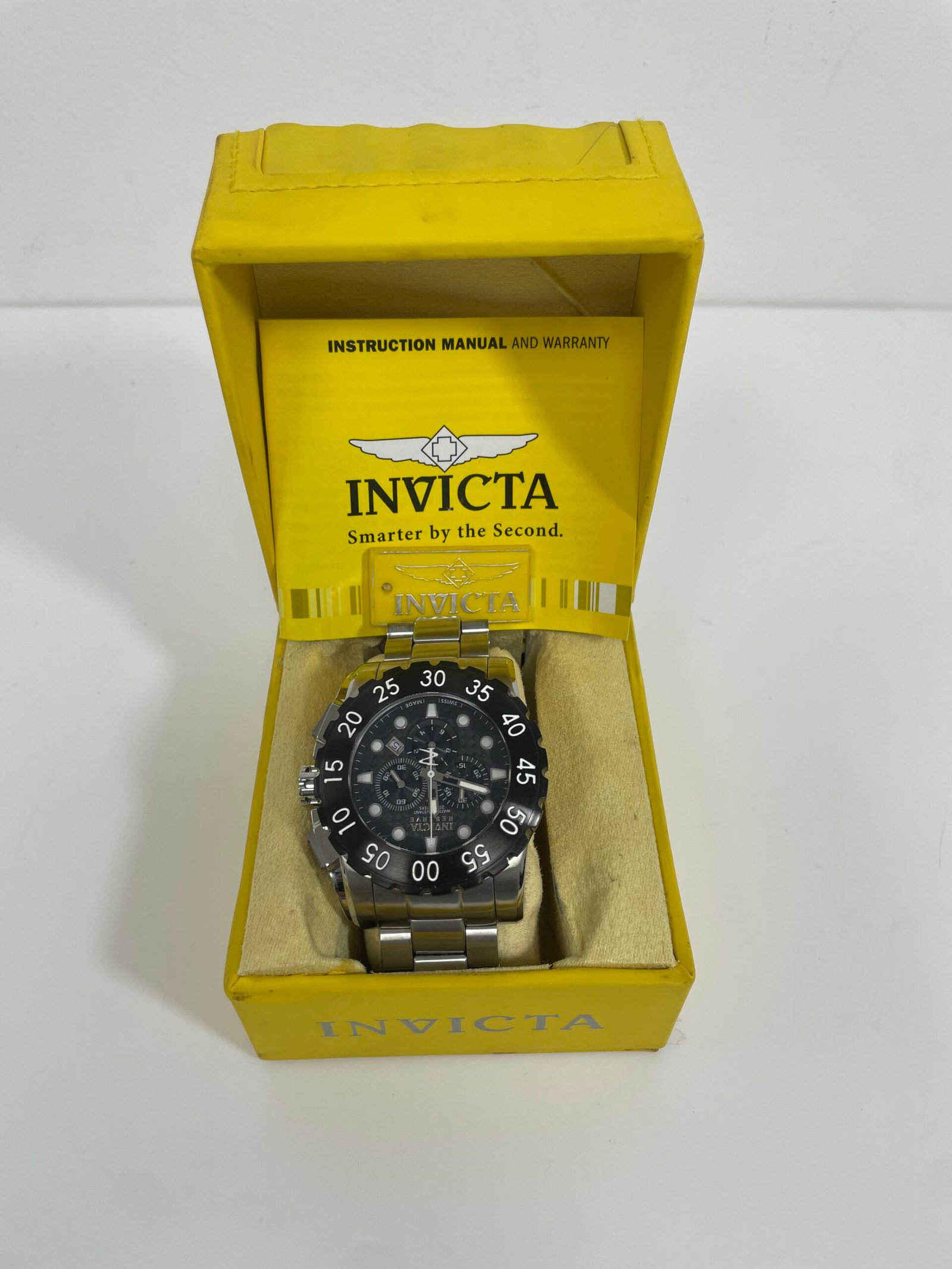 Relogio Invicta Reserve Sea Excursion Swiss Ronda 5040.D Caliber Men's Watch - 52mm, Steel (1957) - Imagem 3