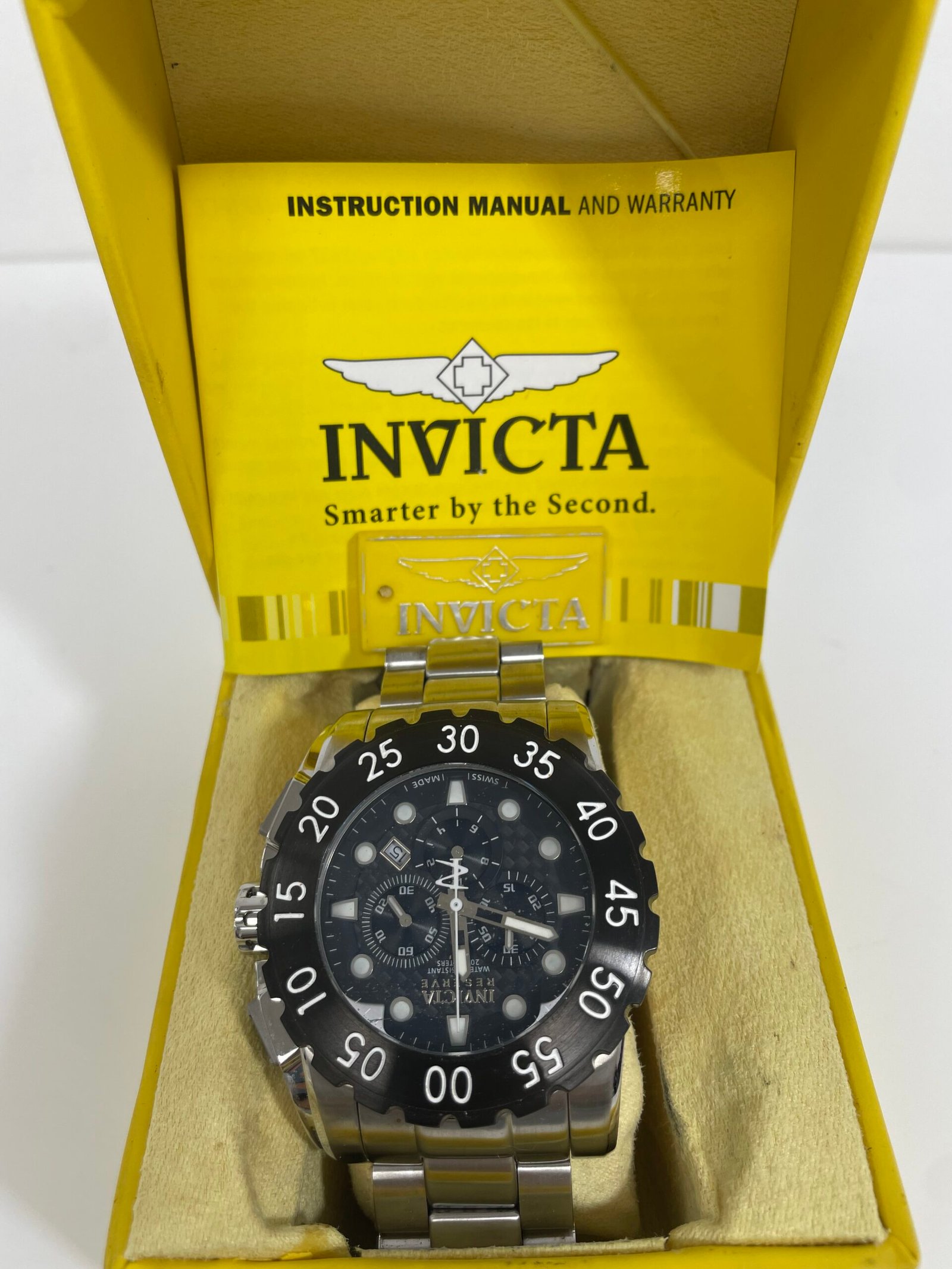 Relogio Invicta Reserve Sea Excursion Swiss Ronda 5040.D Caliber Men's Watch - 52mm, Steel (1957) - Imagem 2