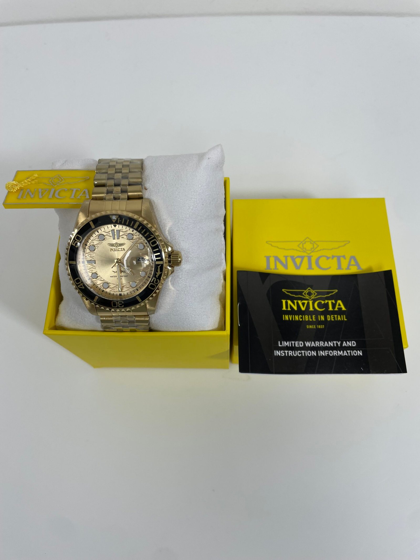 Relogio Invicta Pro Diver Men's Watch - 43mm, Gold (30613) - Imagem 2