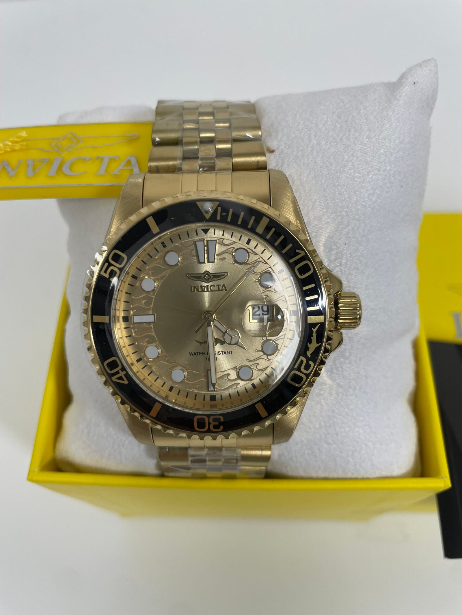 Relogio Invicta Pro Diver Men's Watch - 43mm, Gold (30613) - Imagem 3