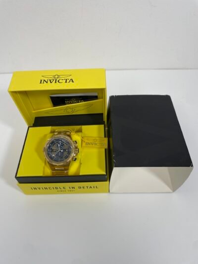 Relogio Invicta Aviator Falcon Men's Watch - 50.5mm, Gold (39389)