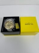 Relogio Invicta Speedway Impulse Men's Watch - 52mm, Gold, White (25510)