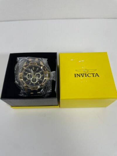 Relogio Invicta Pro Diver SCUBA Men's Watch - 52mm, Gold, Black (33837)