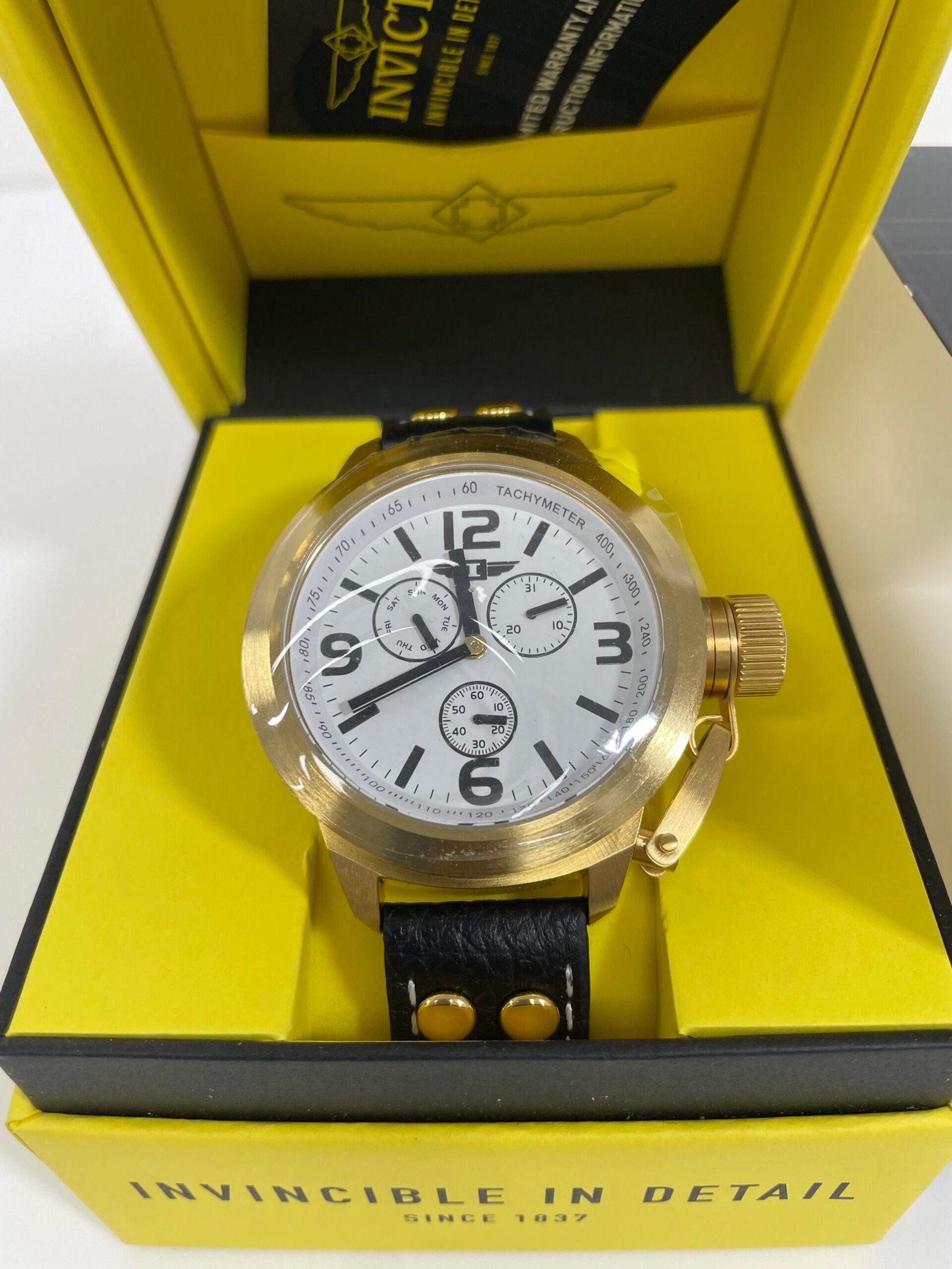 Relogio Invicta I by Invicta Men's Watch - 46mm, Black (IBI70113-004) - Imagem 3
