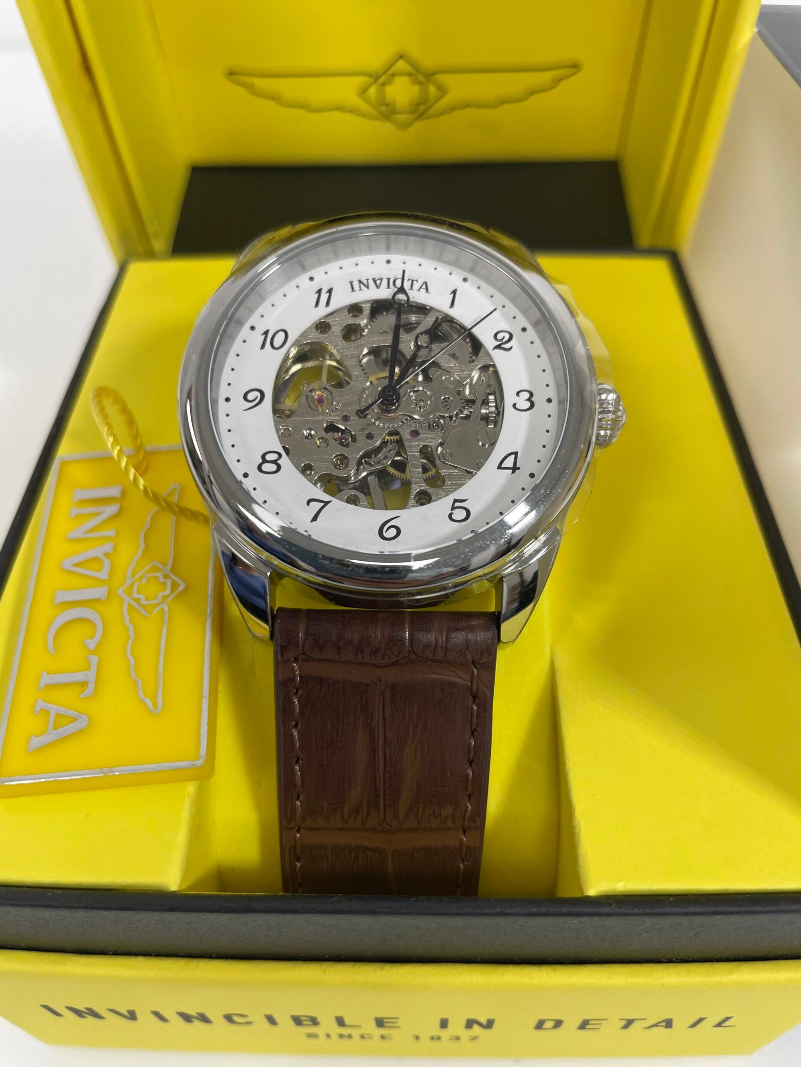 Relogio Invicta Specialty Mechanical Men's Watch - 42mm, Brown (ZG-17187) - Imagem 3
